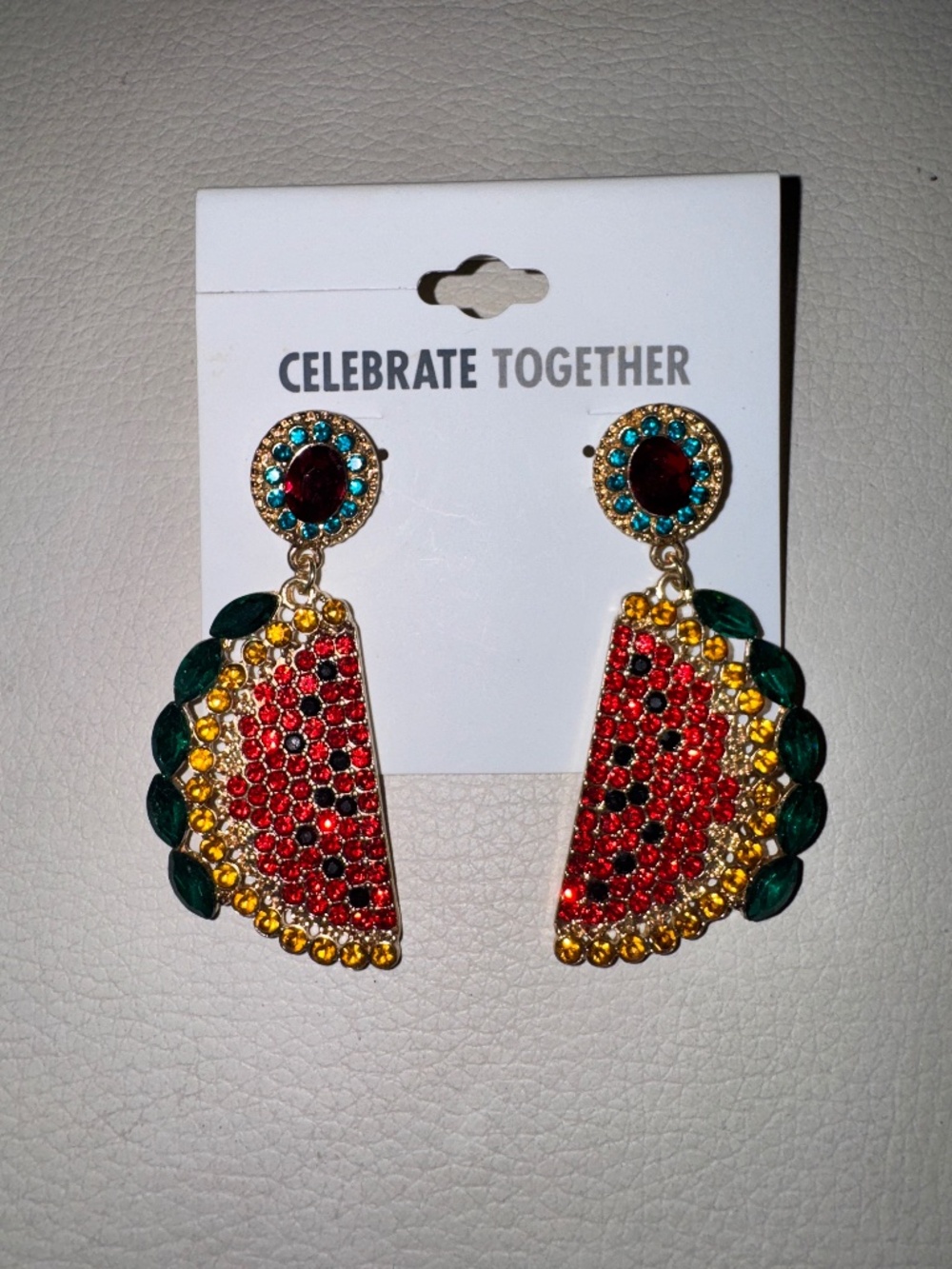 NWT - Watermelon Earrings